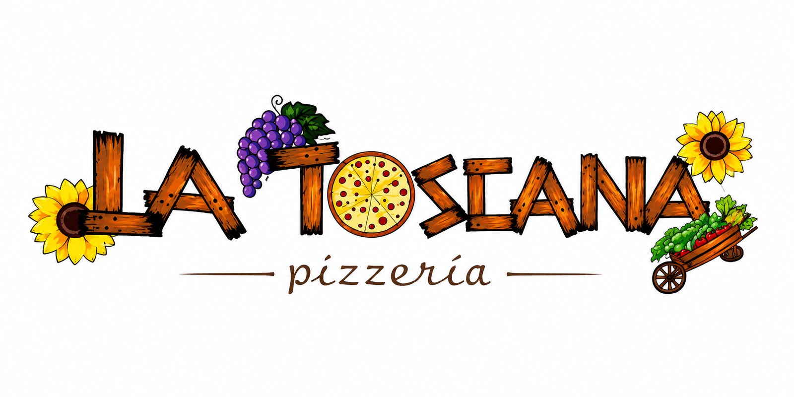 Logo Pizzería La Toscana
